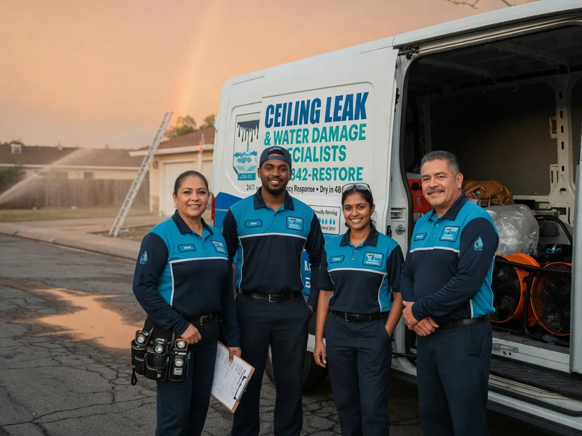 Ceiling Leak Cleanup company in Nerstrand, MN